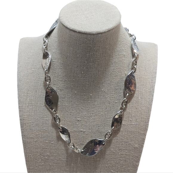 Brighton vintage‎ Twist and Turn Scrolled Retired Necklace - Picture 1 of 6